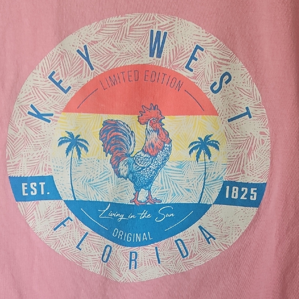 Key West Florida T-Shirt - Pink - XL - Picture 2 of 6
